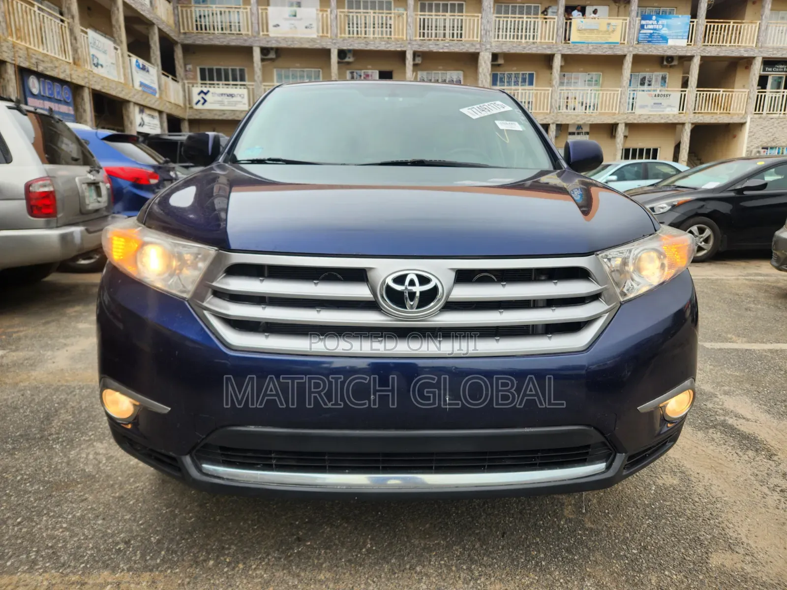 Toyota Highlander Plus 3.5L 4WD 2013 Blue