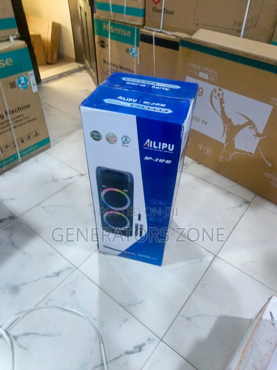 Ailipu Audio Speaker With Dual Mic Integration