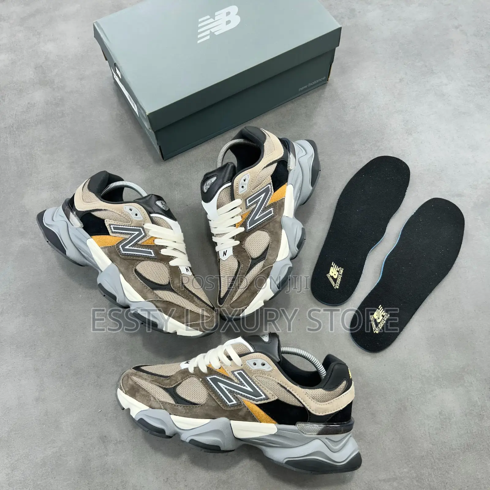 New _ New Balance 9060 “ Brown Beige-Tan ” Snks