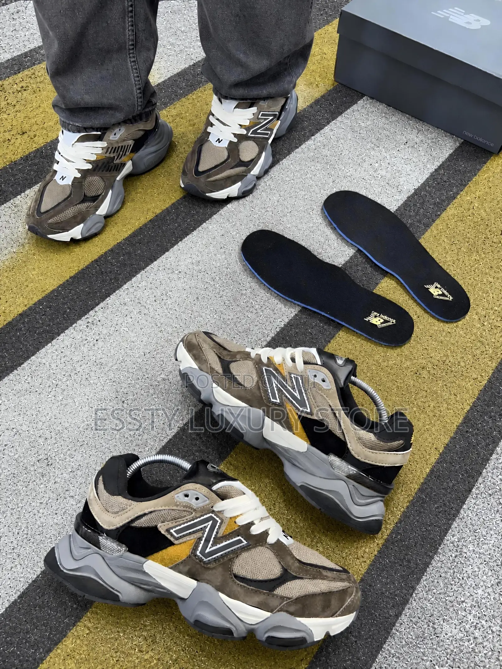 New _ New Balance 9060 “ Brown Beige-Tan ” Snks