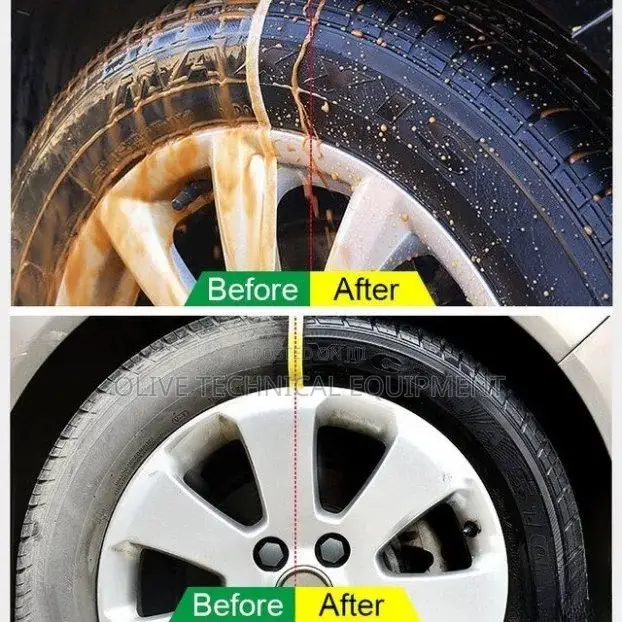 Tyre Foam Polish for Tyre Cleaning