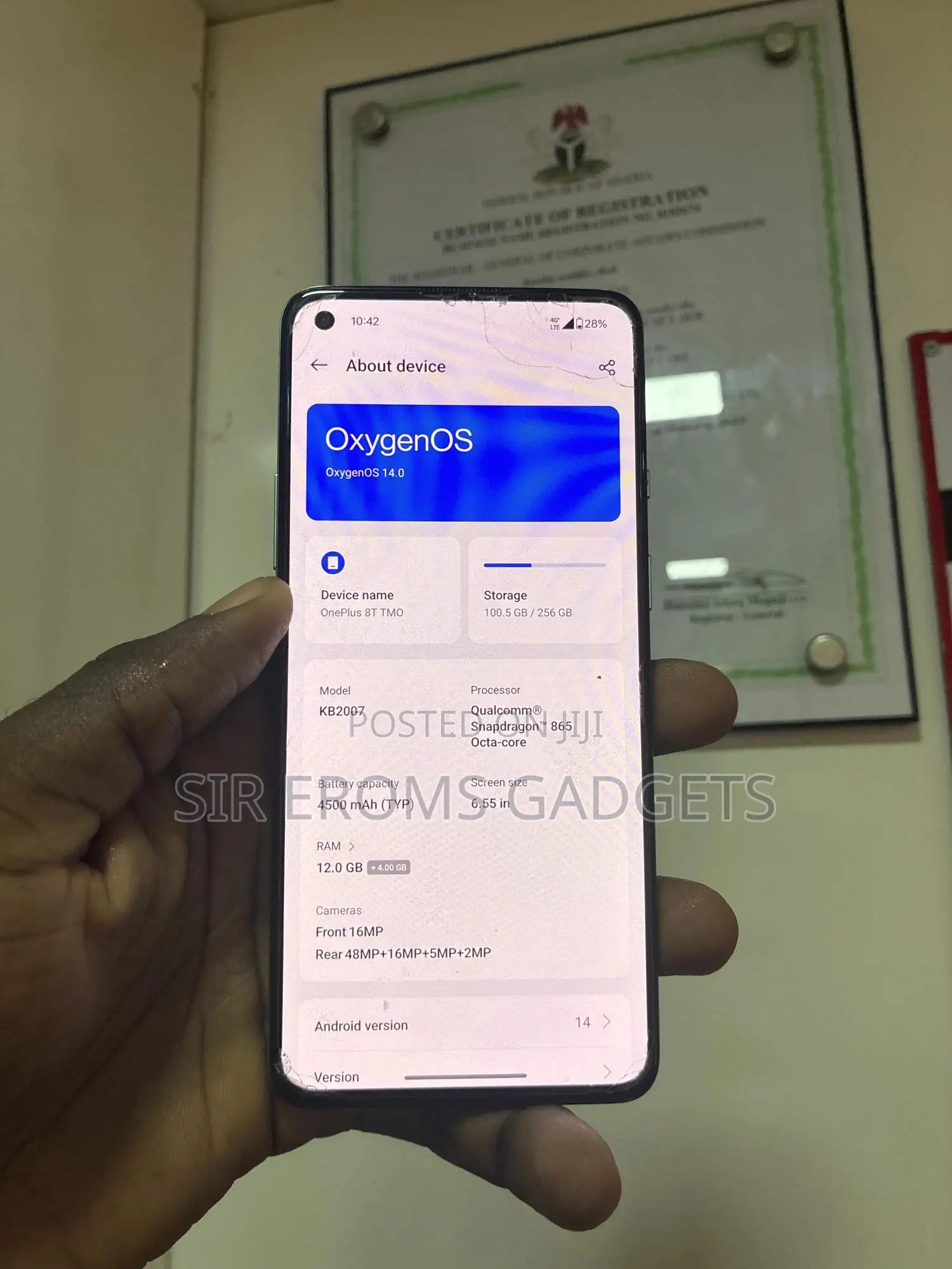 OnePlus 8T 256 GB Green