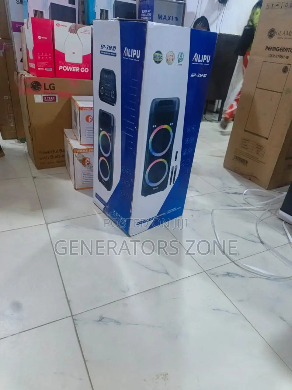 Ailipu Speaker Unit Paired With 2 Microphones