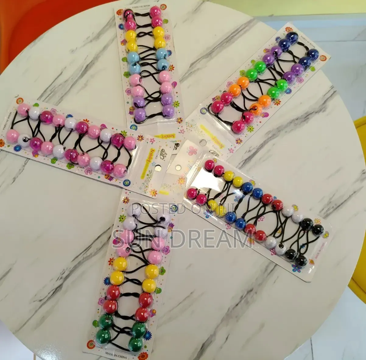 Kids Ball Hair Band Hair Rope Children Hairpin
