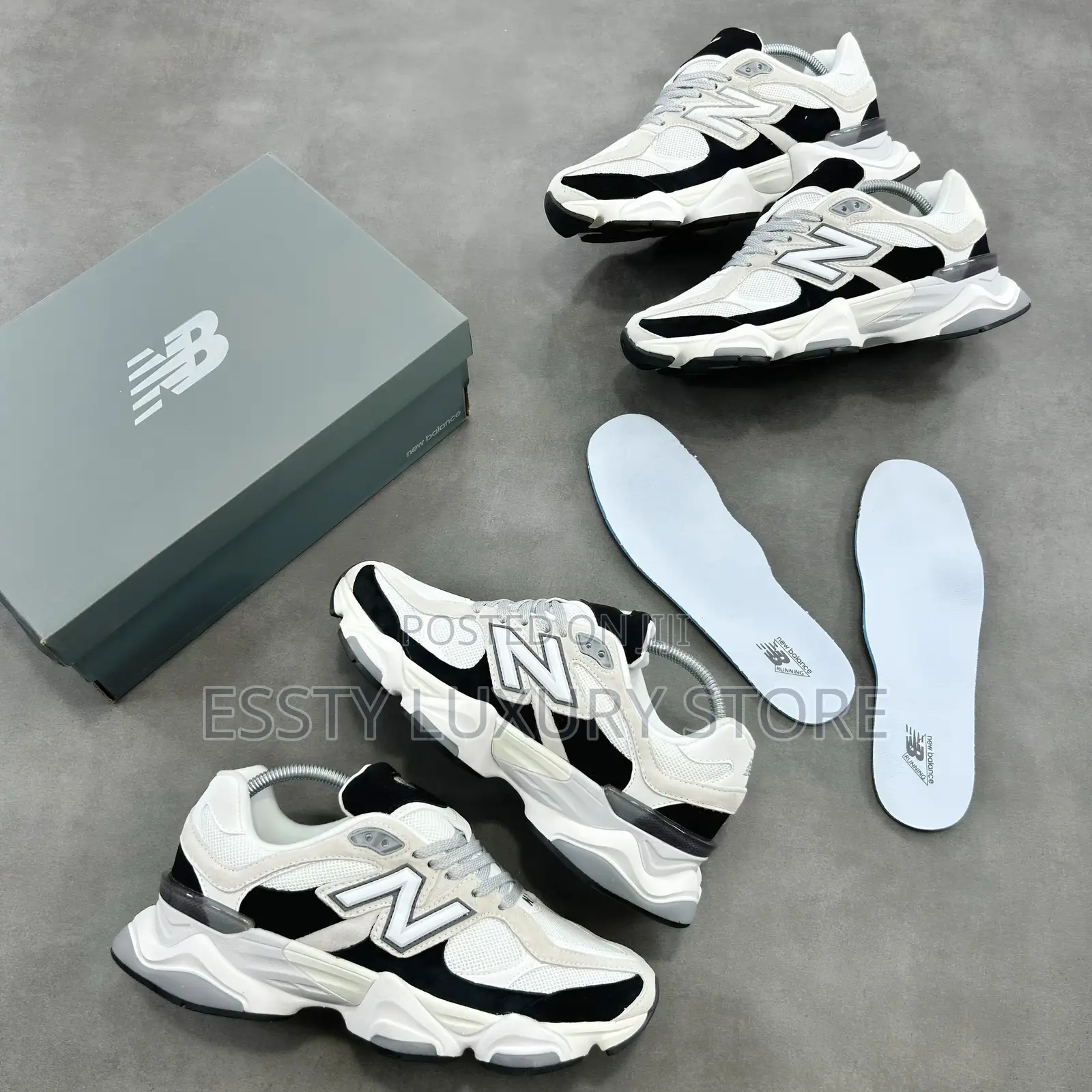 New Balance 9060 “ Grey Jet Black ” Snks”