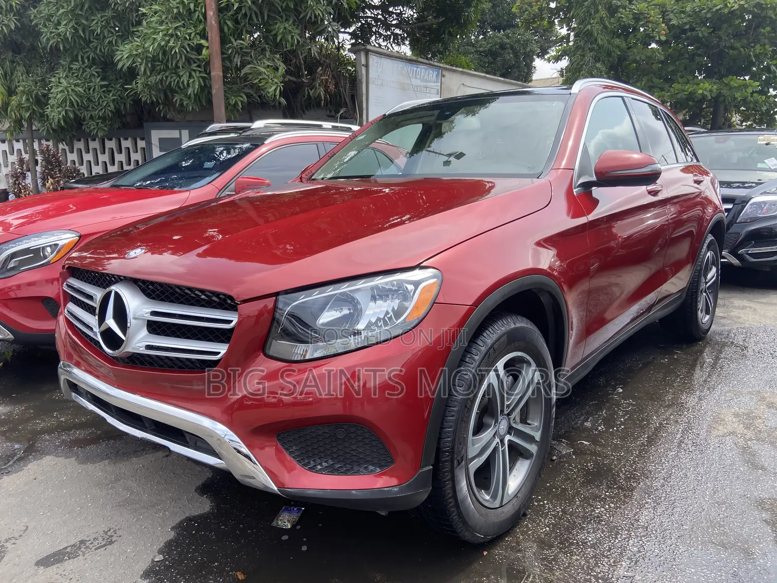 Mercedes-Benz GLC-Class 2016 Red