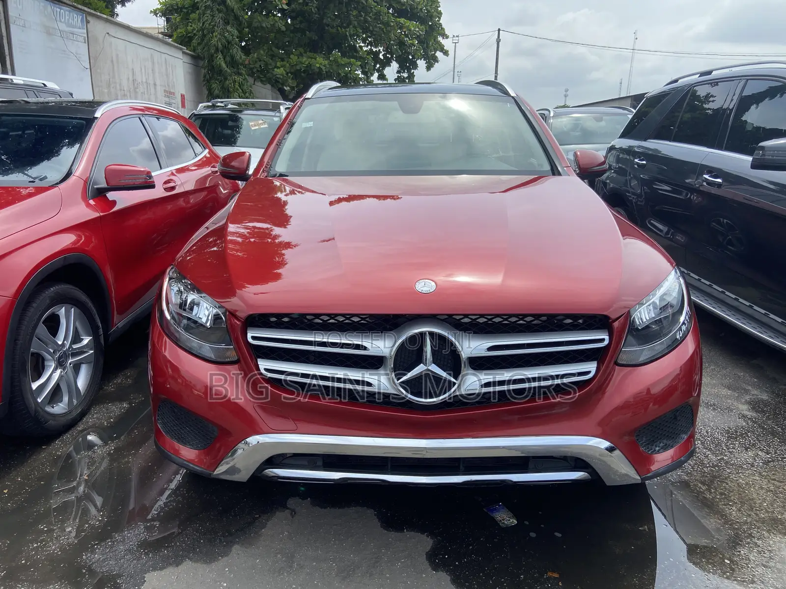 Mercedes-Benz GLC-Class 2016 Red