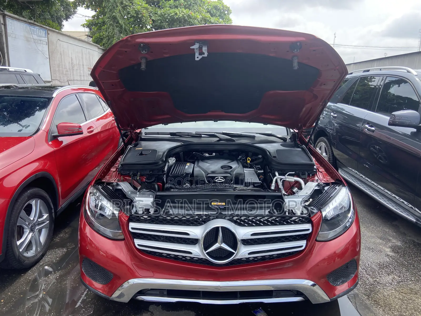 Mercedes-Benz GLC-Class 2016 Red
