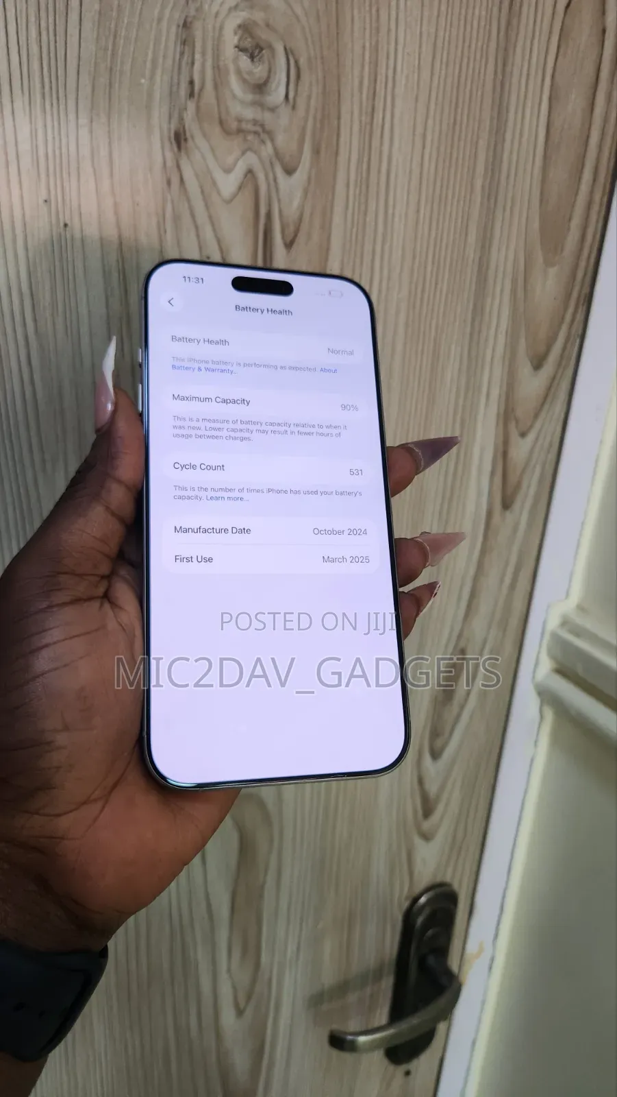 Apple iPhone 16 Pro Max 256 GB Silver