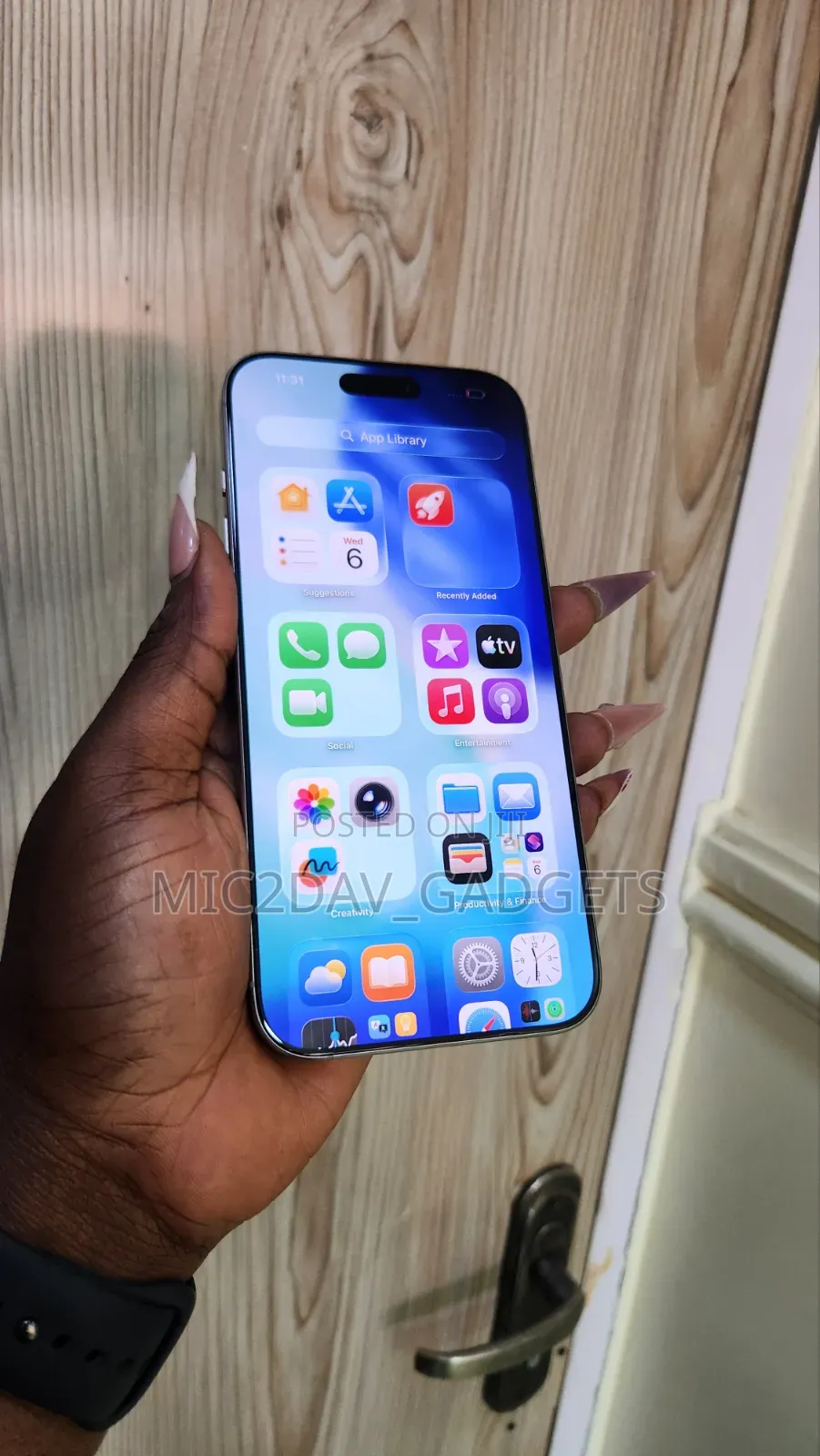 Apple iPhone 16 Pro Max 256 GB Silver