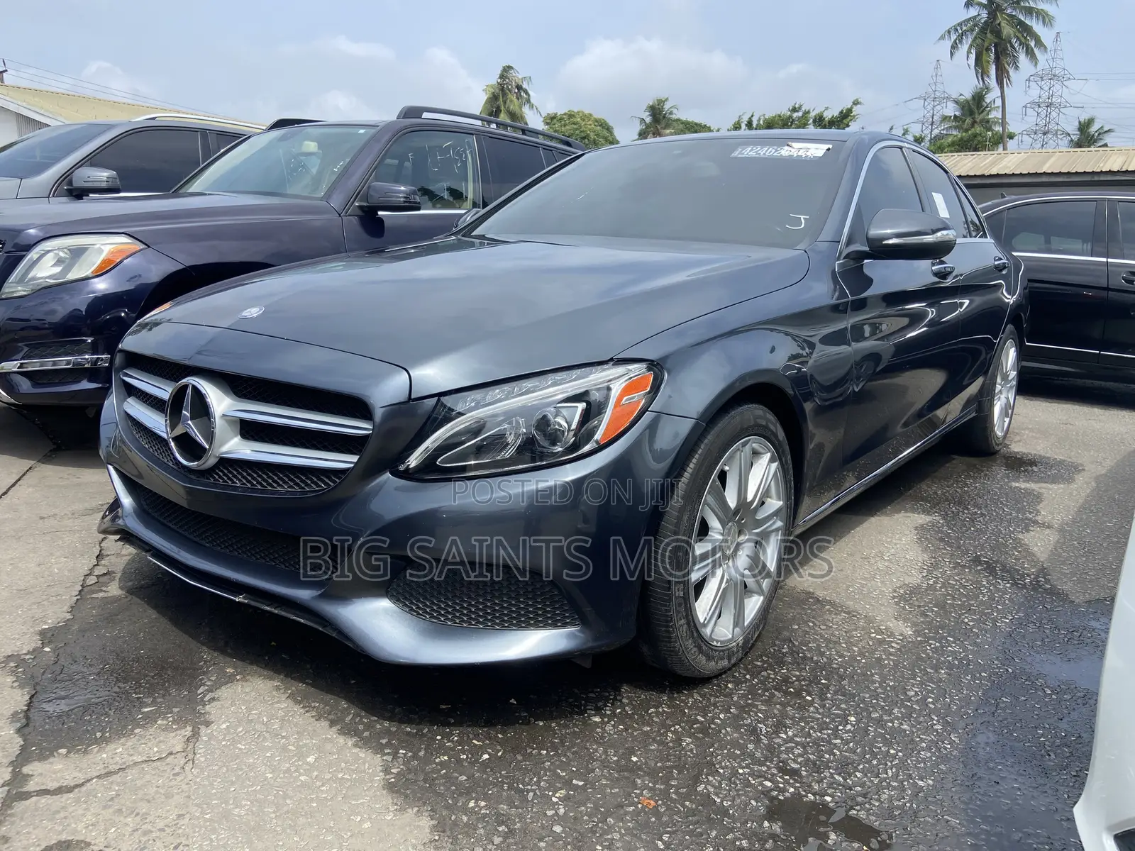 Mercedes-Benz C300 Sport 4Matic Sedan AWD (2.0L 4cyll 7A) 2016 Gray