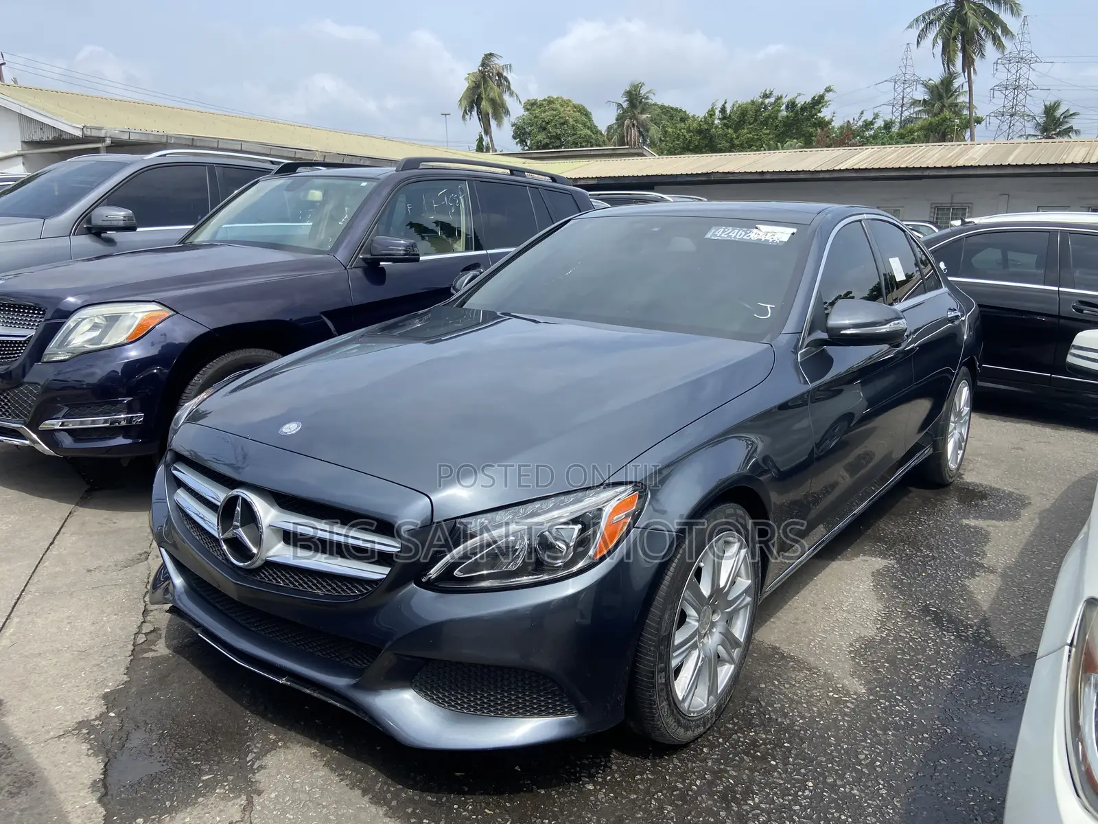 Mercedes-Benz C300 Sport 4Matic Sedan AWD (2.0L 4cyll 7A) 2016 Gray