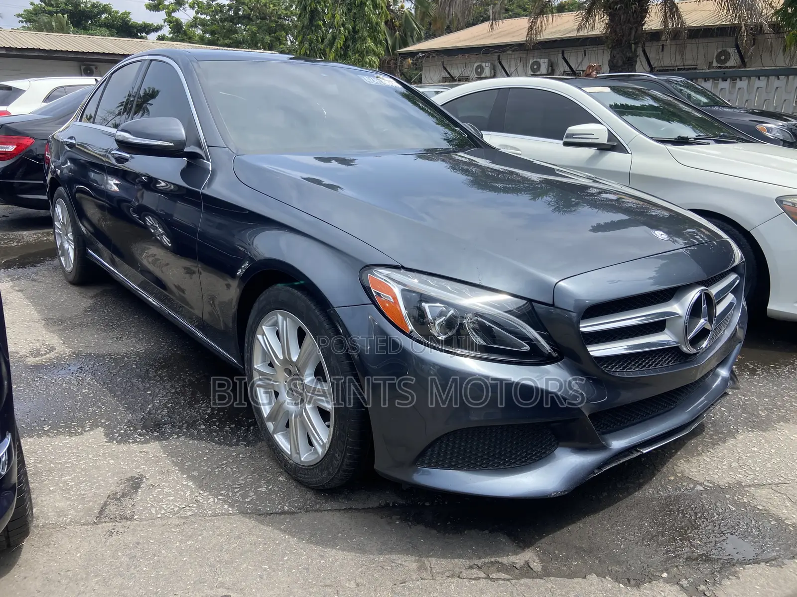 Mercedes-Benz C300 Sport 4Matic Sedan AWD (2.0L 4cyll 7A) 2016 Gray