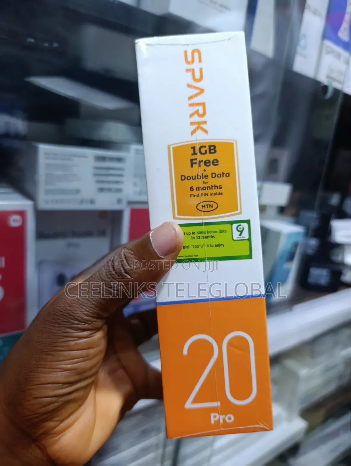 New Tecno Spark 20 Pro 256 GB Blue