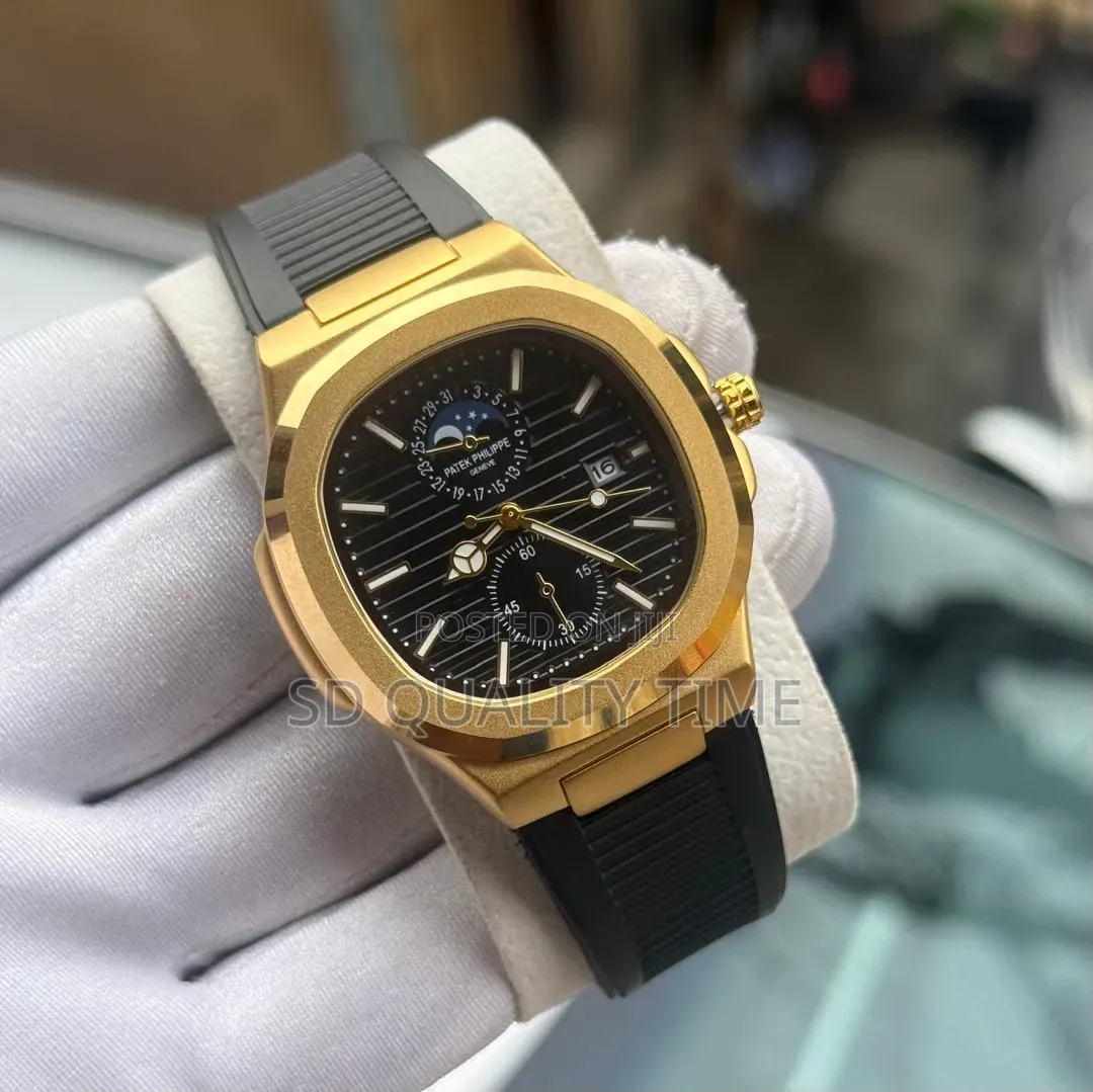 Patek Phillipe Rubber Strap Watch