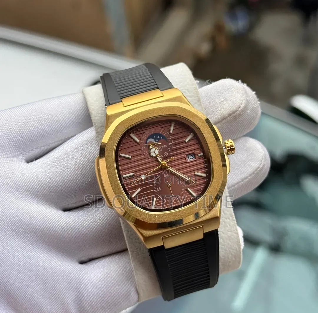 Patek Phillipe Rubber Strap Watch