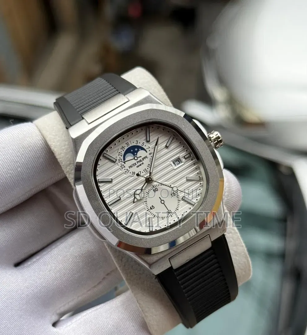 Patek Phillipe Rubber Strap Watch