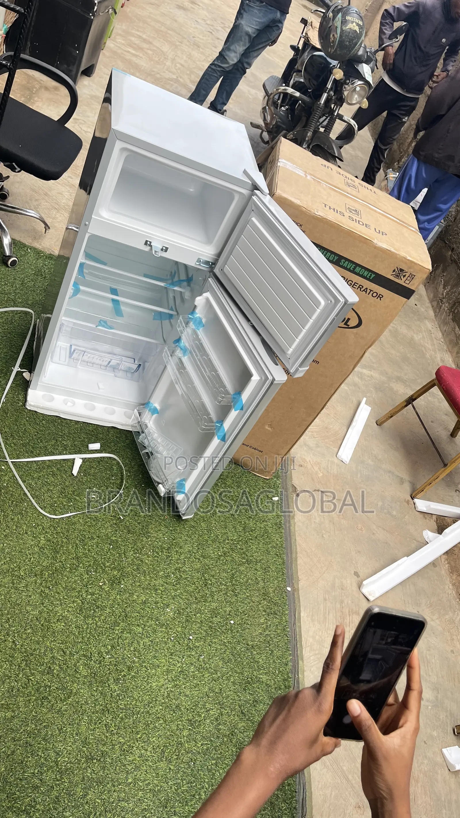 Haierthermocool 95l Doubledoor Refrigerator[Hrf-95bex] Strong Cooling