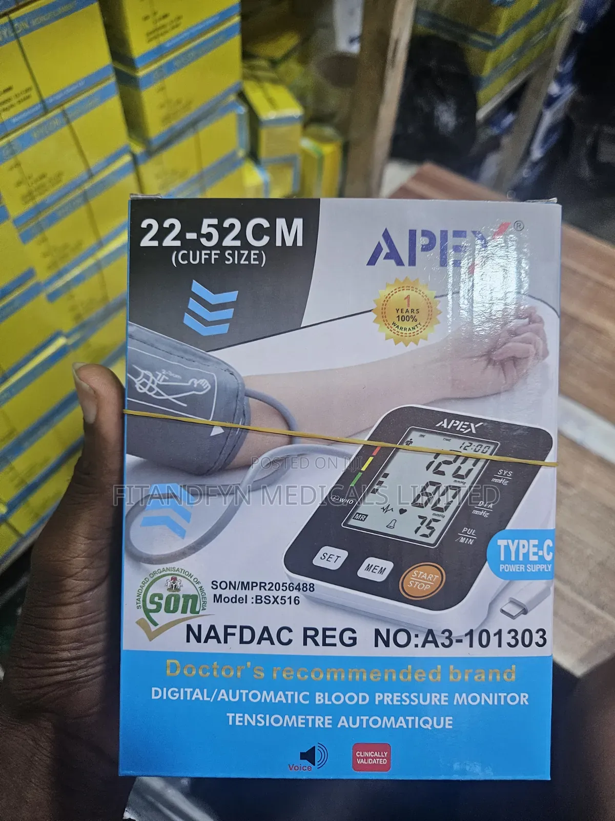 Blood Pressure Monitor