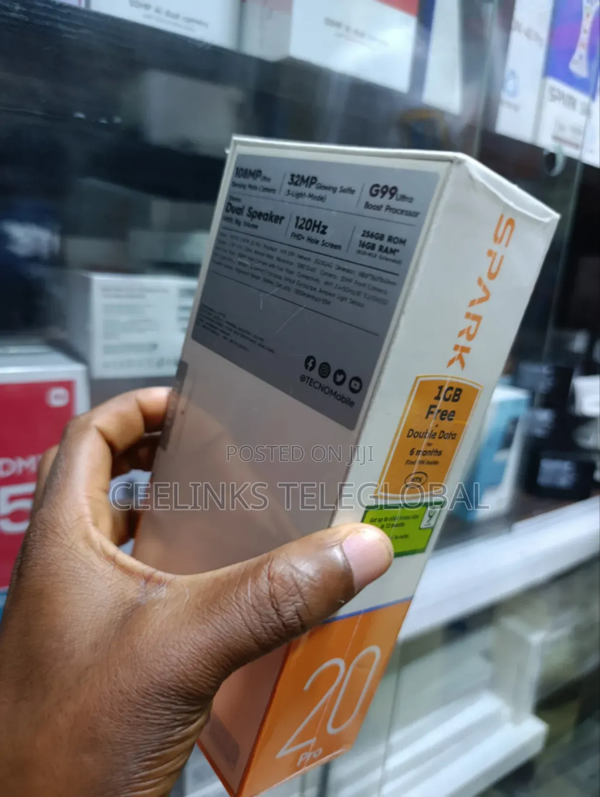 New Tecno Spark 20 Pro 256 GB