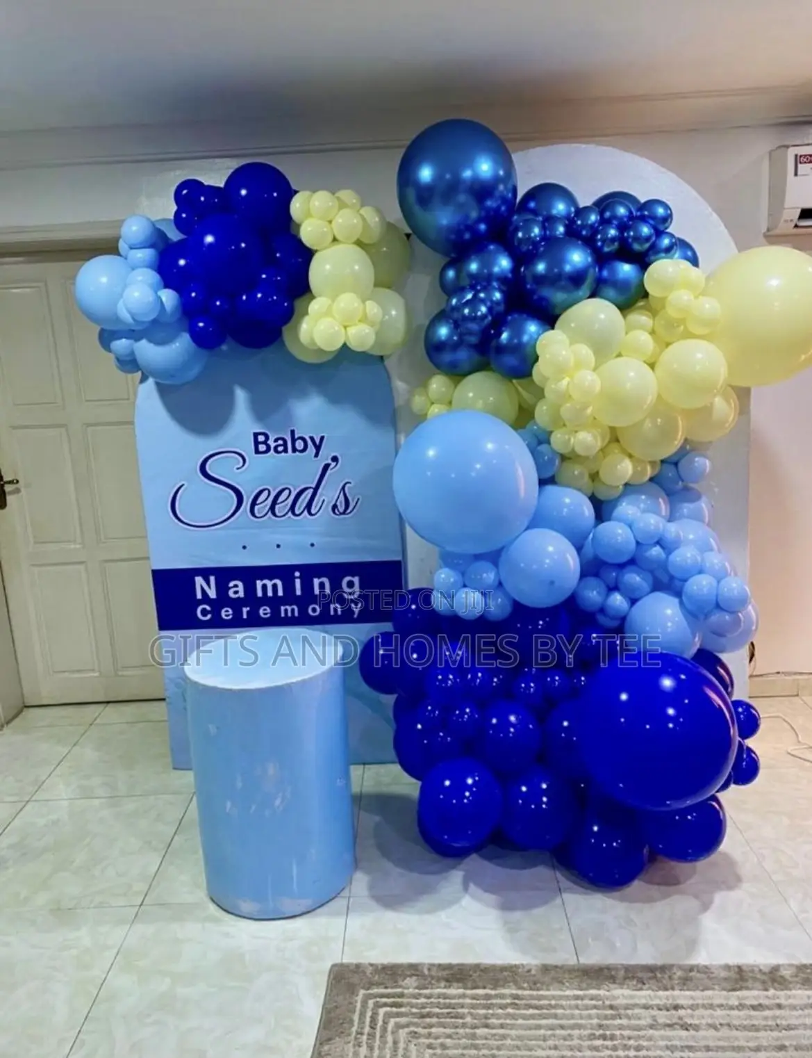 Elegant Naming Ceremony Decor