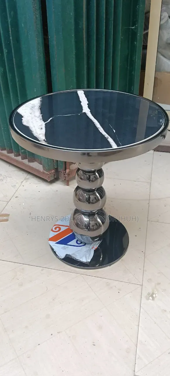 Side Stools Round Table