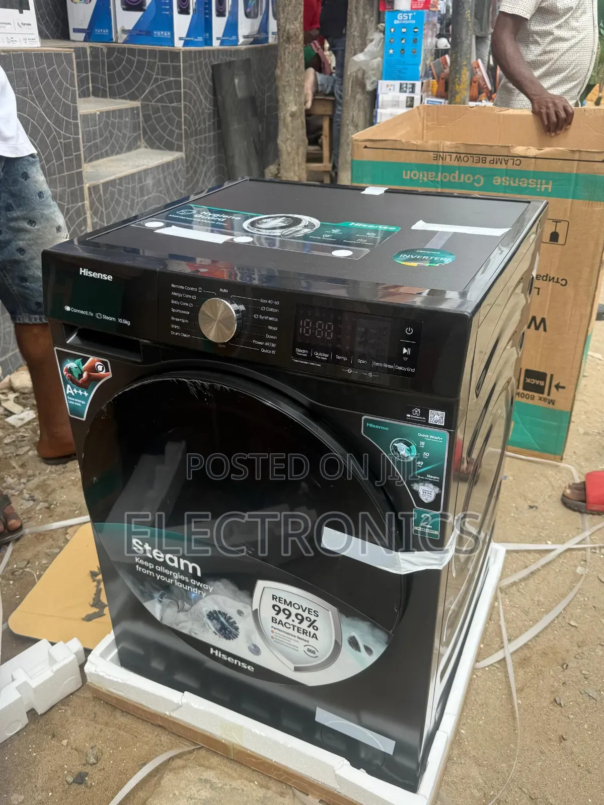 Hisense Washing Machine 10.5kg Wash Spin