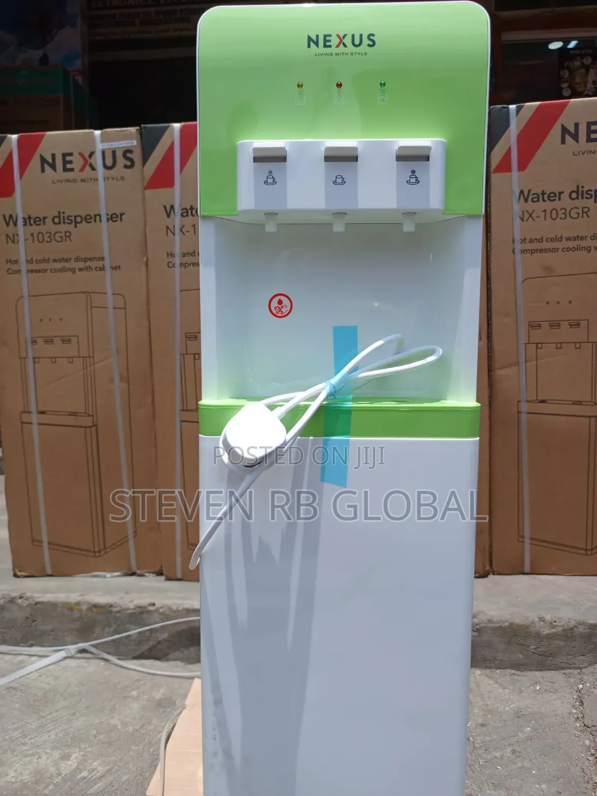 Nexus 3-Tap Water Dispenser With Led Indicator | Nx-103gr (Green)