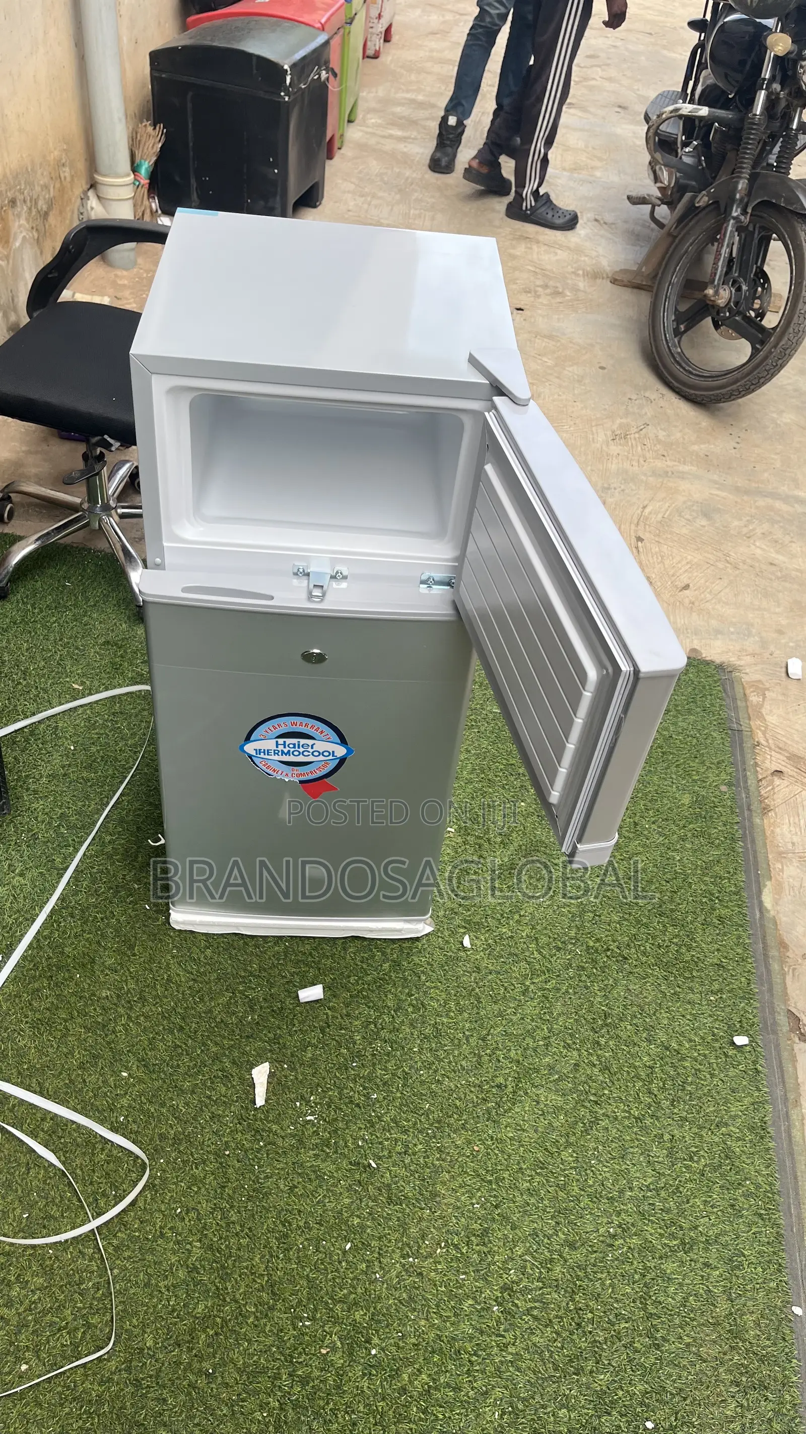 Haier Thermocool 95l Doubledoor Refrigerato[Hrf-95bex]Compact Storage