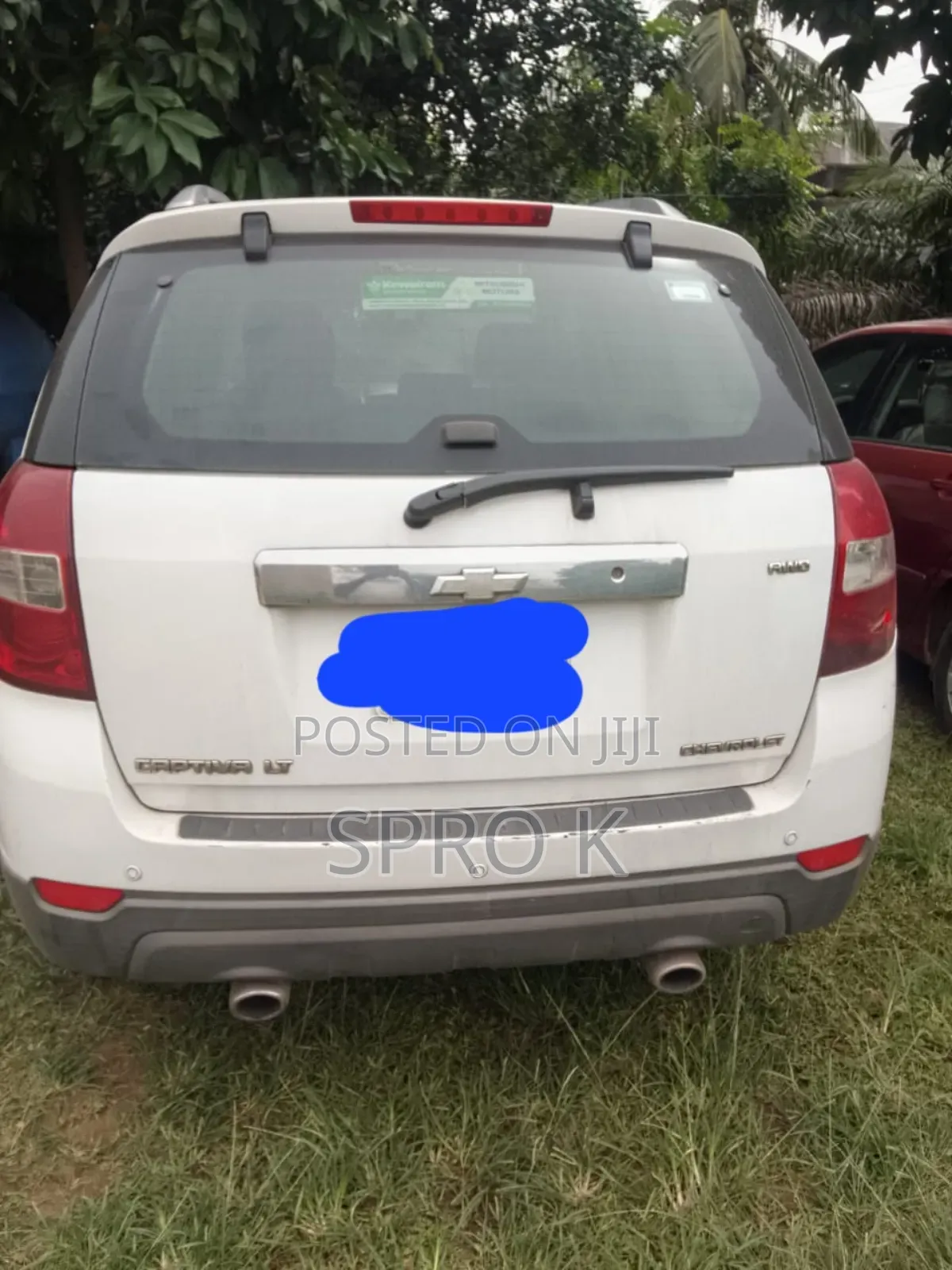 Chevrolet Captiva 2.4 4x4 2012 White