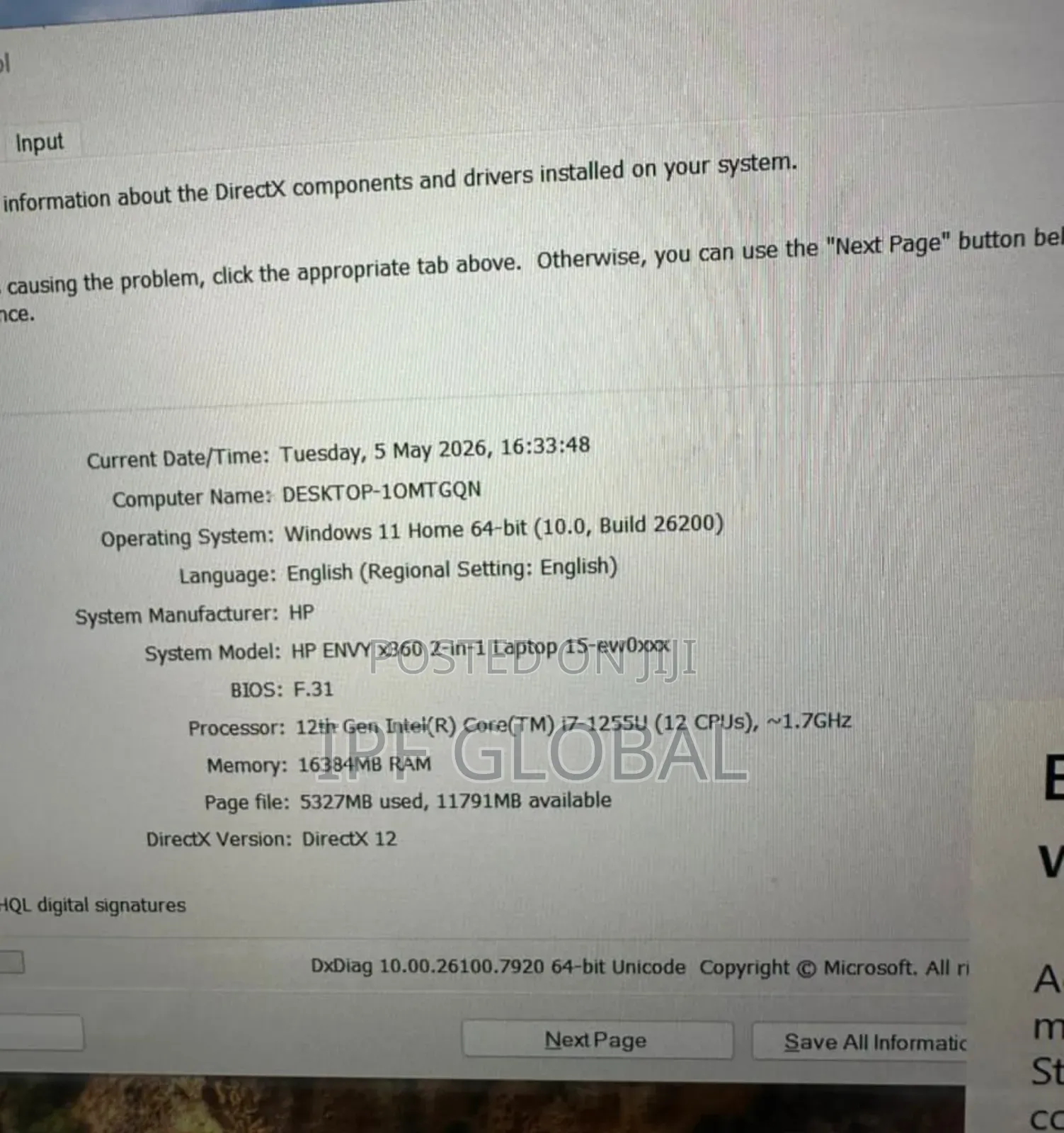 Laptop HP Envy 15 16GB Intel Core i7 SSD 512GB