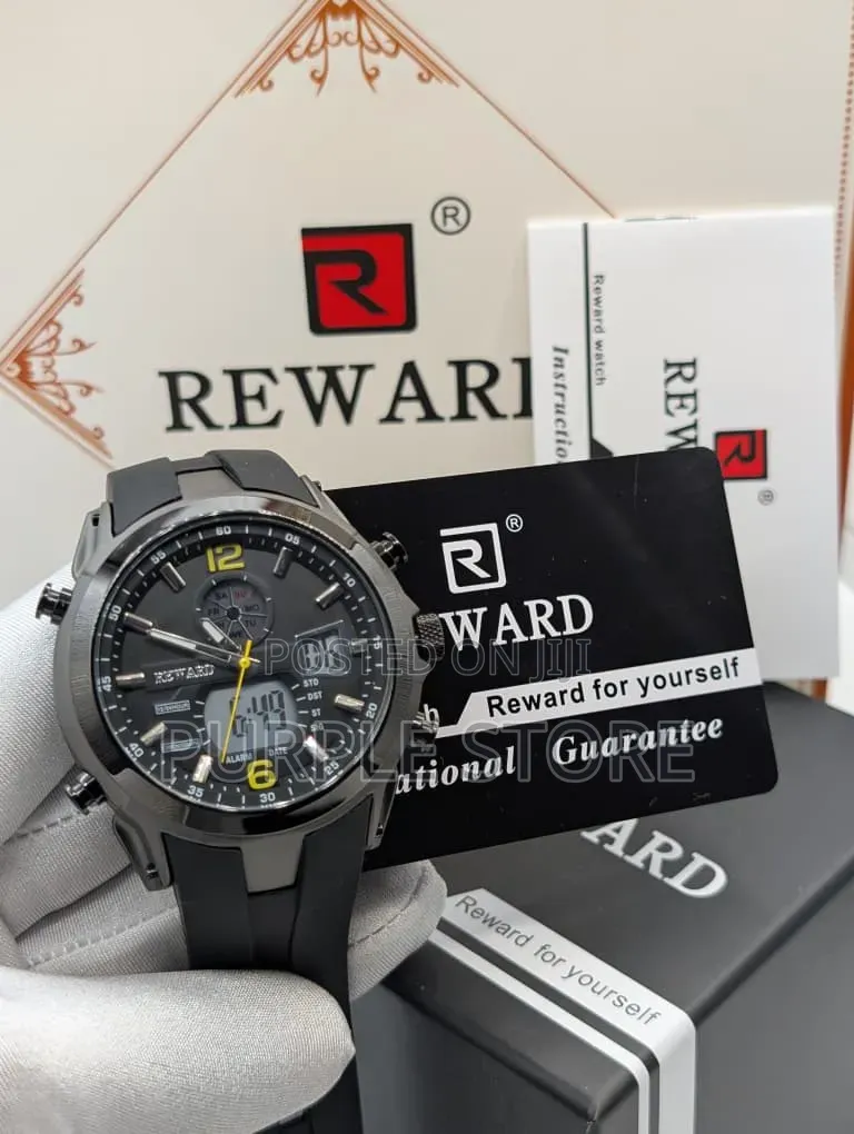 Rewardvip Digital and Analog Chronograph Watches