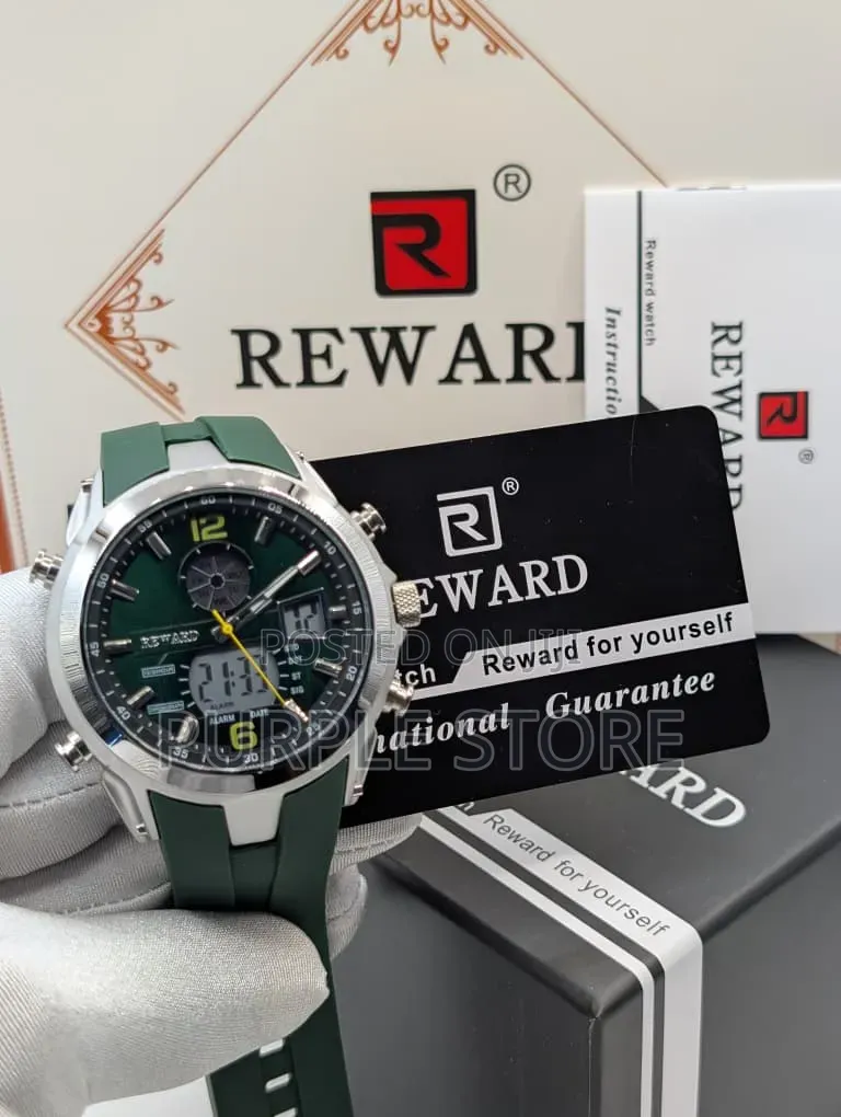 Rewardvip Digital and Analog Chronograph Watches