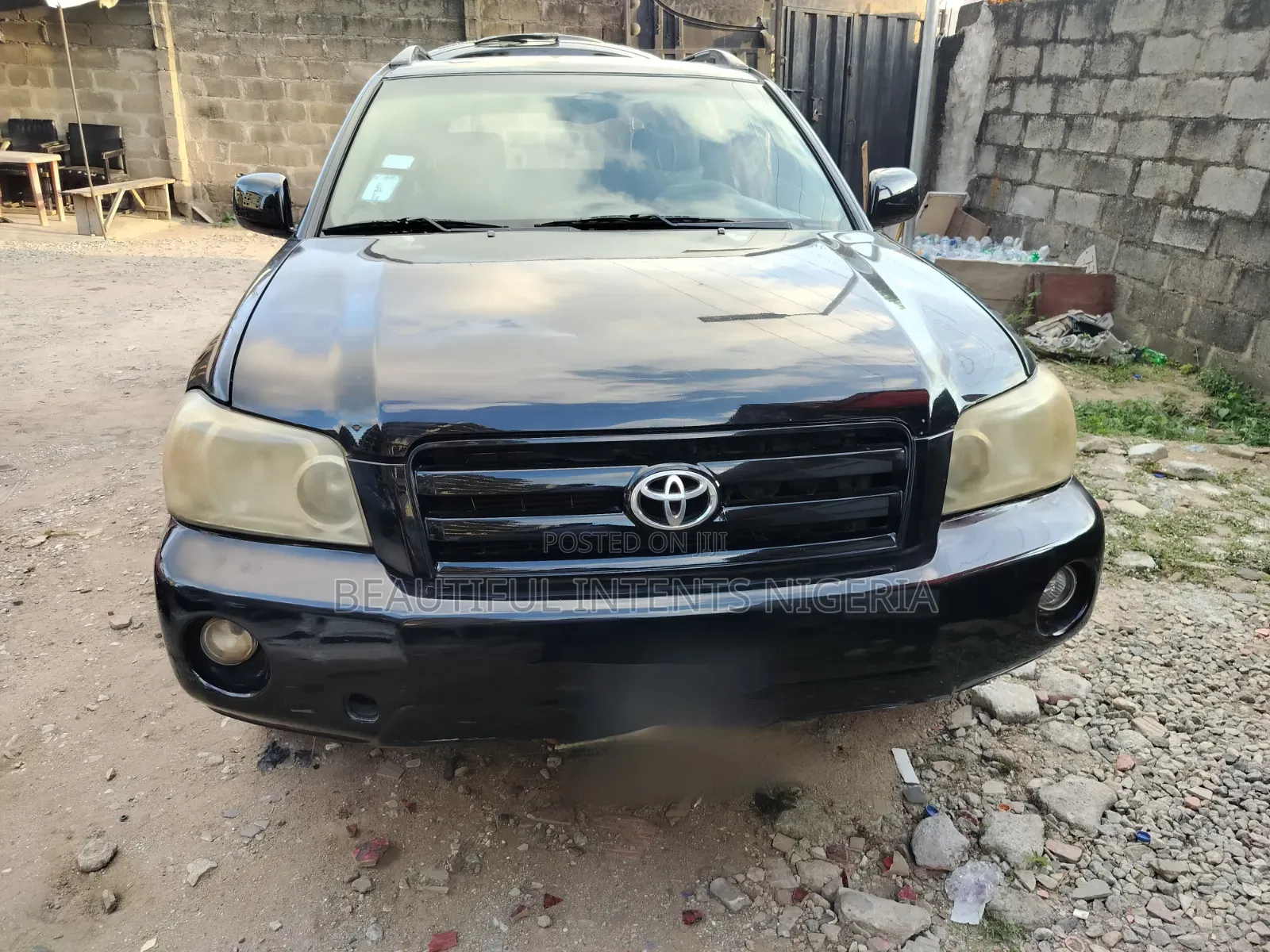 Toyota Highlander Limited V6 4x4 2004 Black