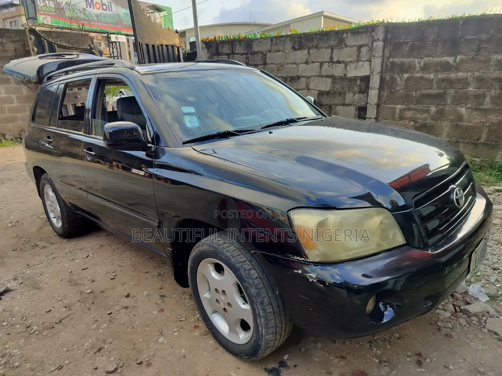 Toyota Highlander Limited V6 4x4 2004 Black