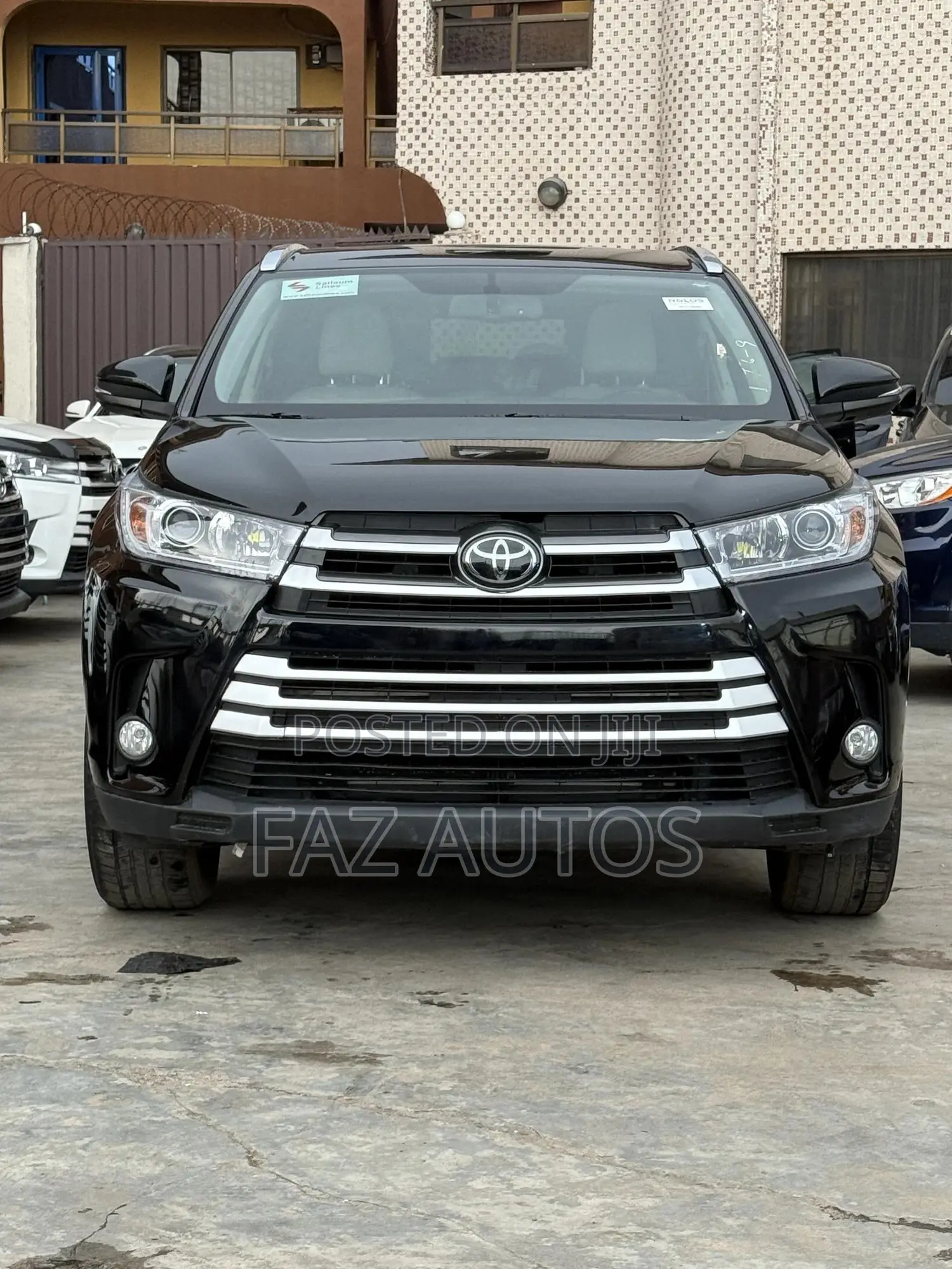 Toyota Highlander Limited 4dr SUV (3.5L 6cyl 6A) 2015 Black