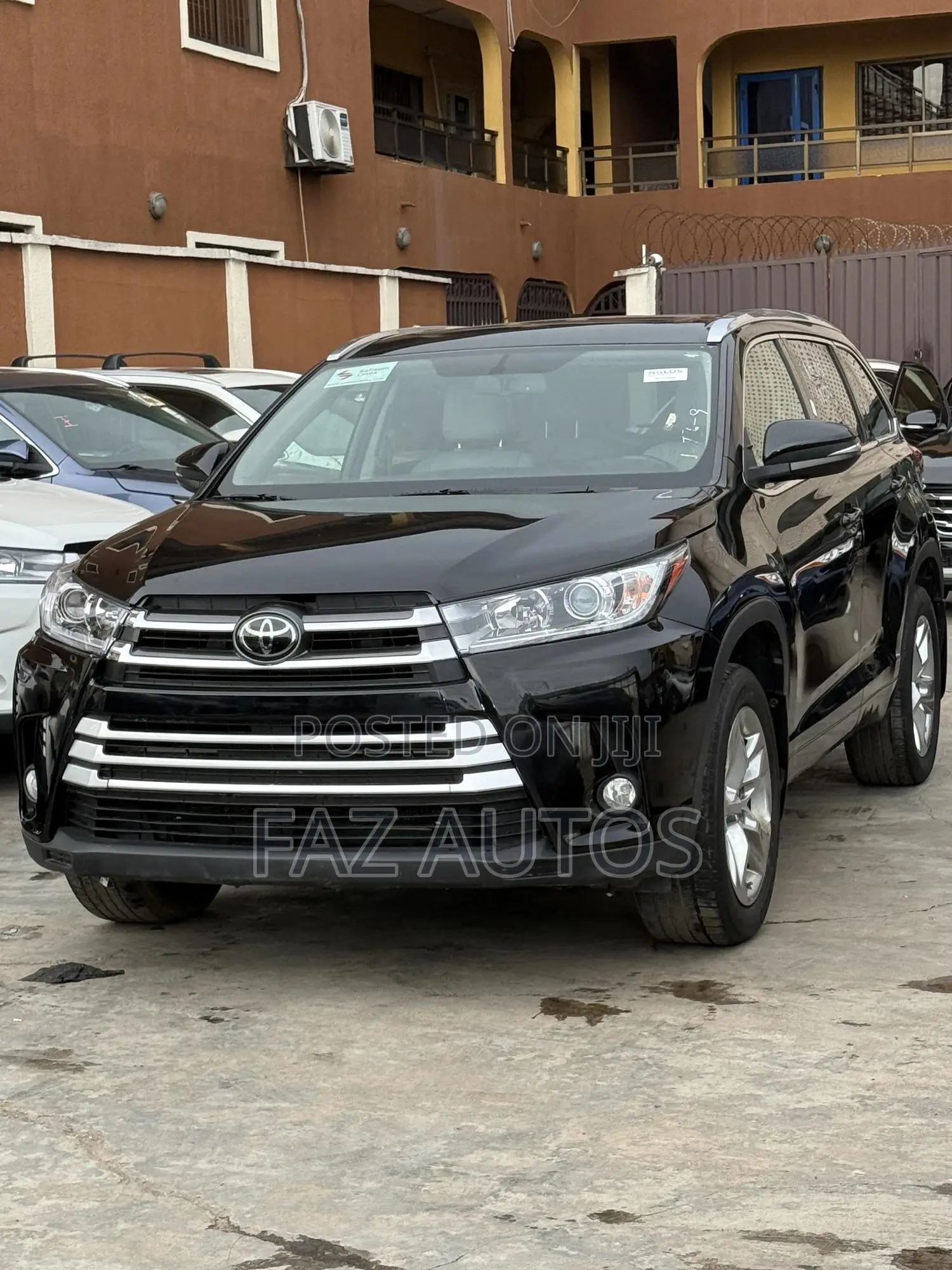 Toyota Highlander Limited 4dr SUV (3.5L 6cyl 6A) 2015 Black