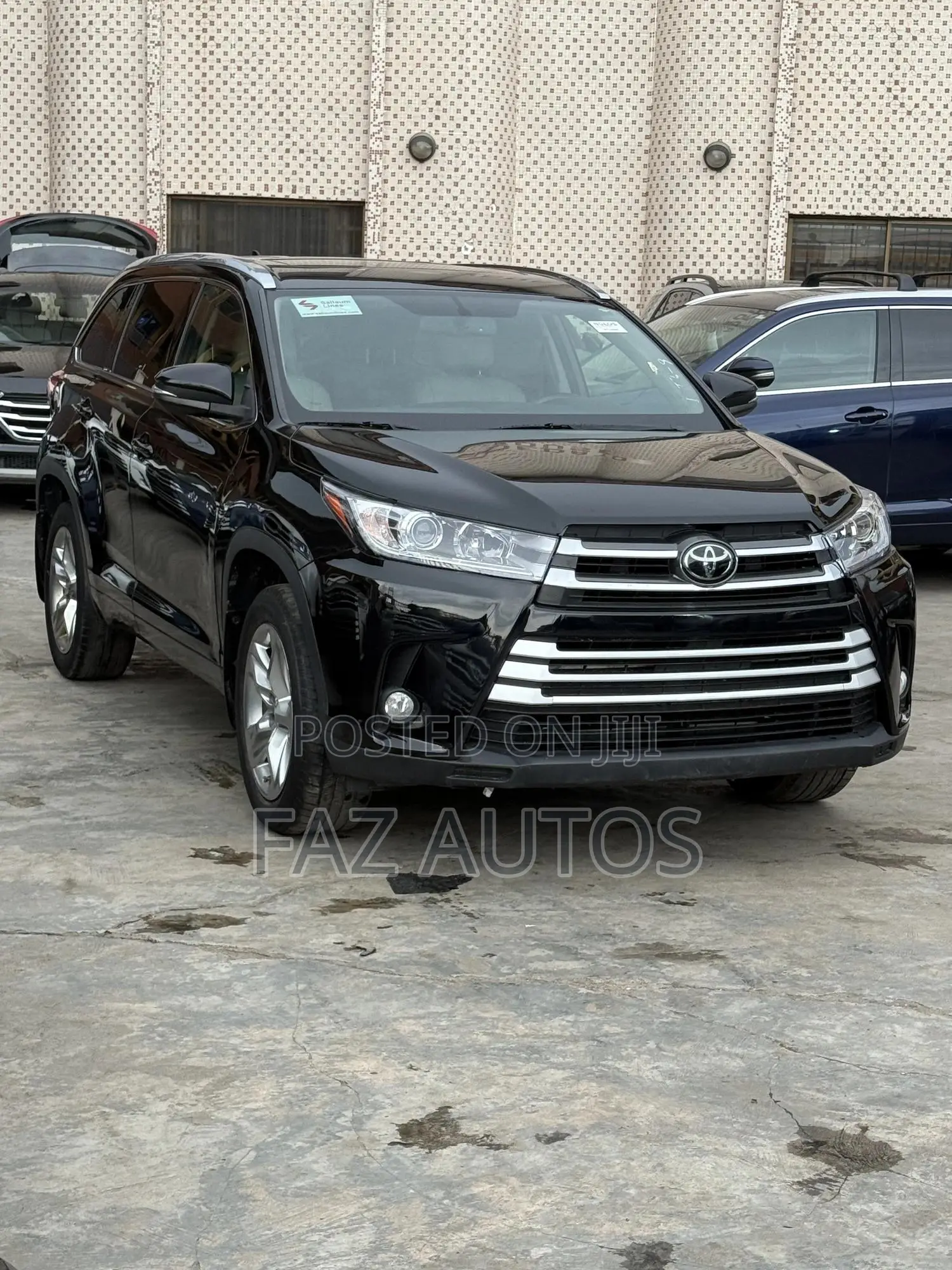 Toyota Highlander Limited 4dr SUV (3.5L 6cyl 6A) 2015 Black