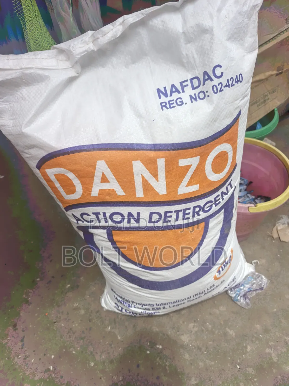 10kg Industrial Detergent (Omo) Danzo Action Detergent