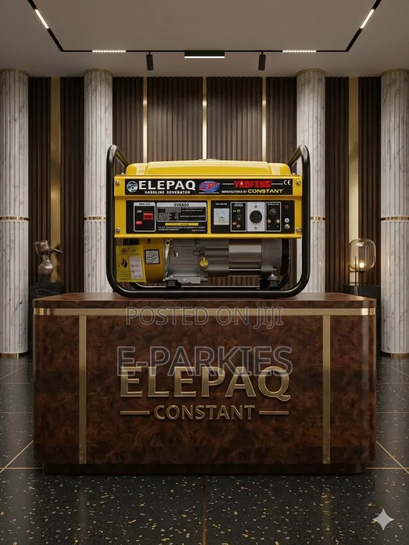 Elepaq Constant Generator 4.5kva 100% Copper Wire