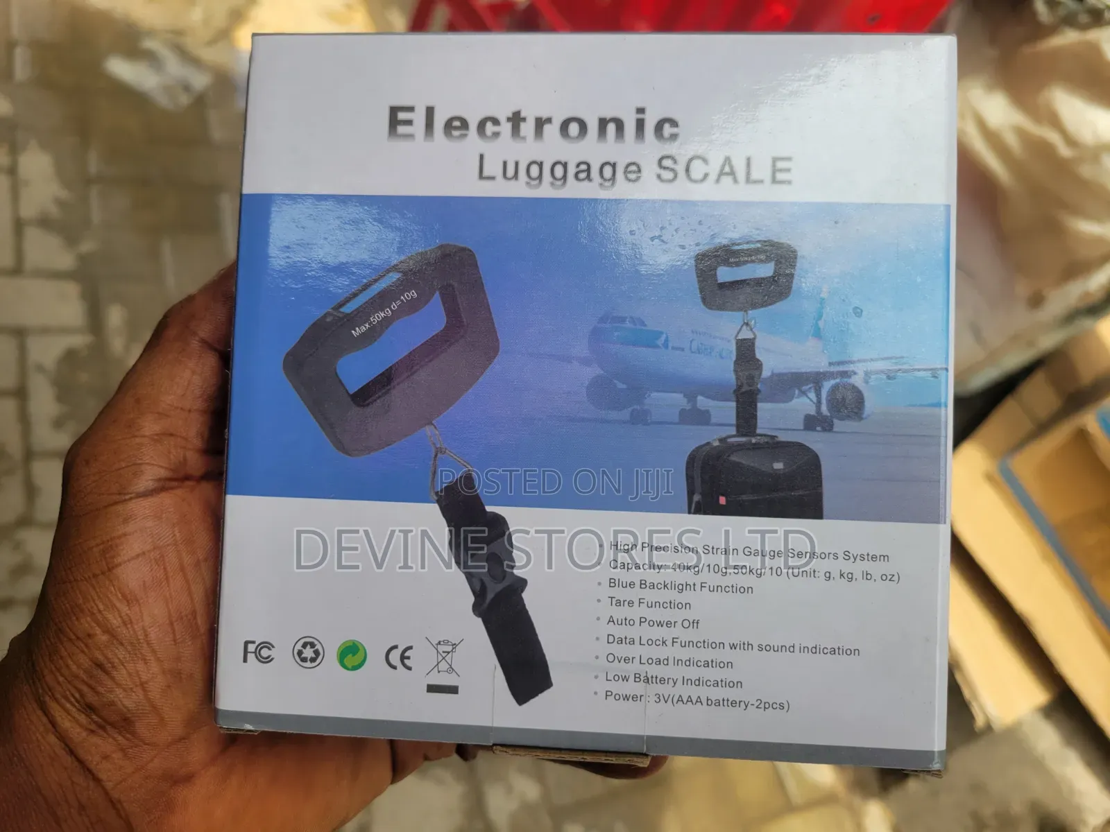 50kg Pocket Hanging Scale(5-50kg)