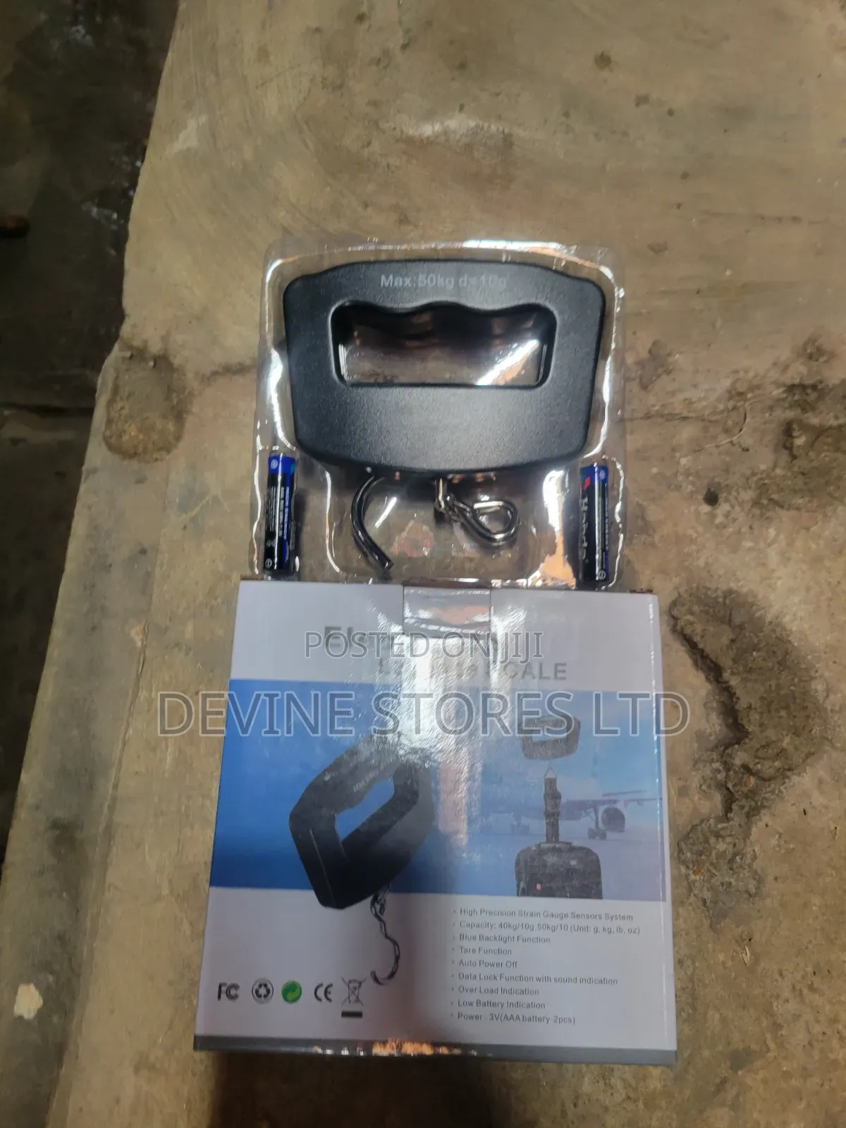 50kg Pocket Hanging Scale(5-50kg)