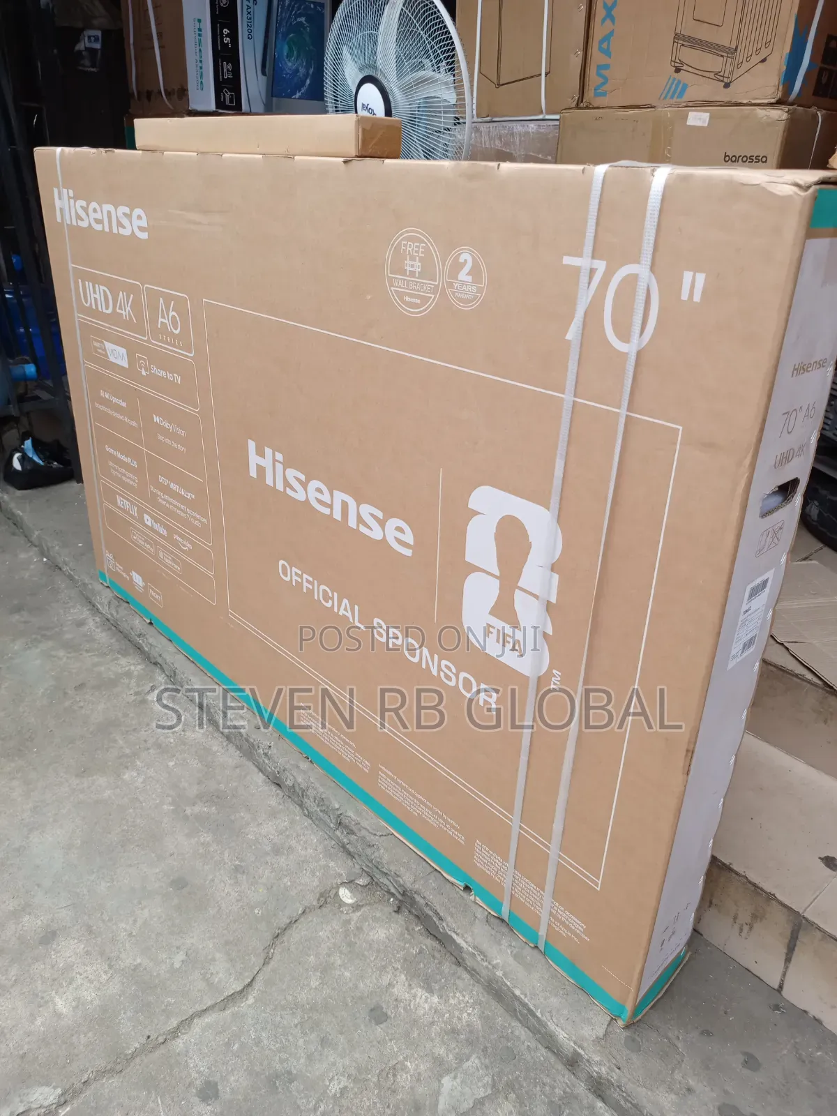 Hisense 70" A6q Uhd Smart Tv | 70a6q