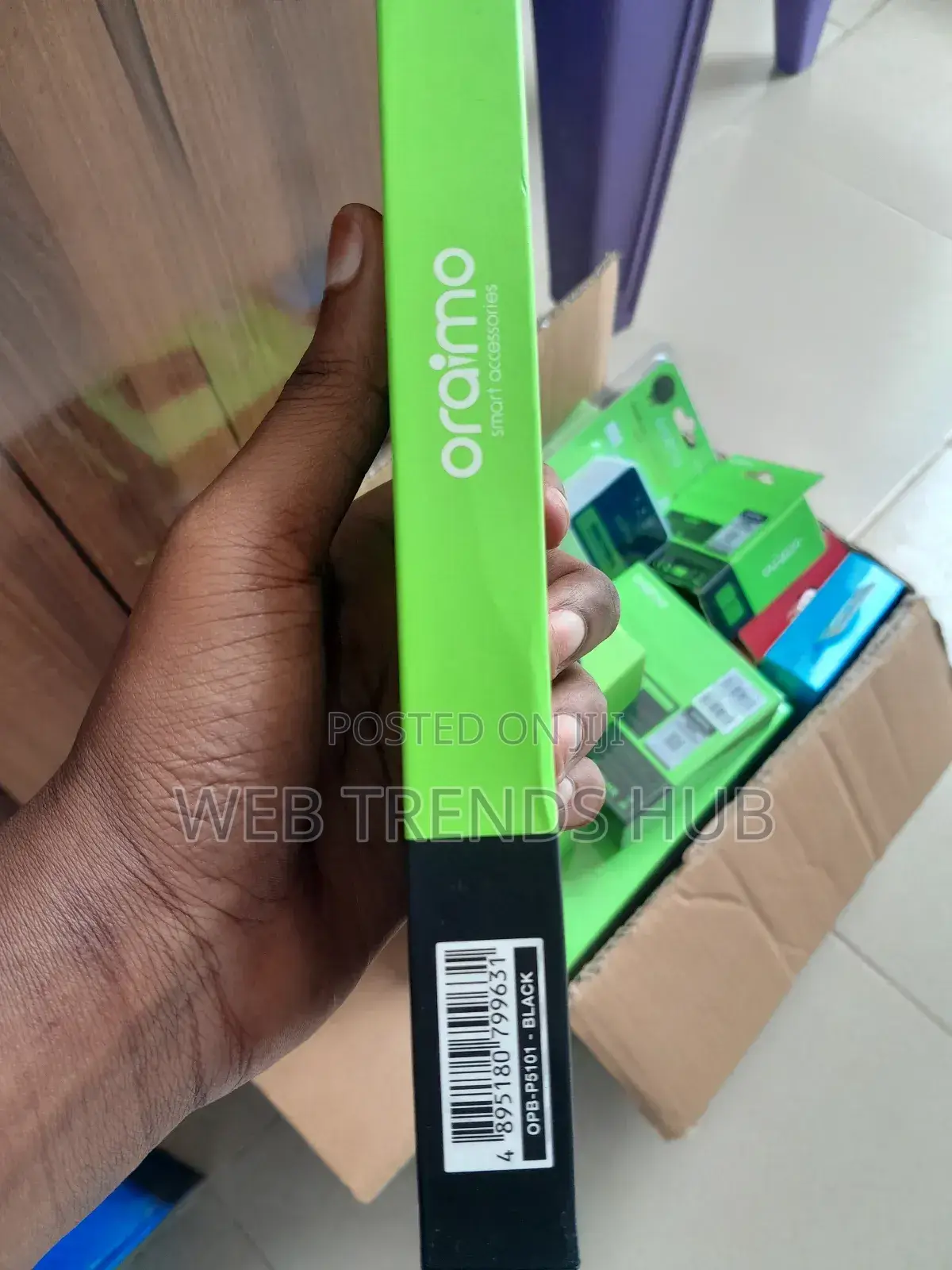 Oraimo 10,000mah Slice Link Powerbank (Opb-P5101) With Built-in Cables