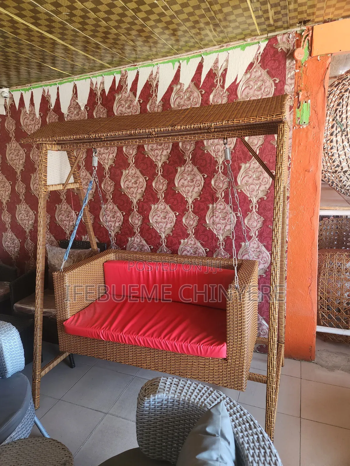 Roof Top Swing Chair for 2 Persons