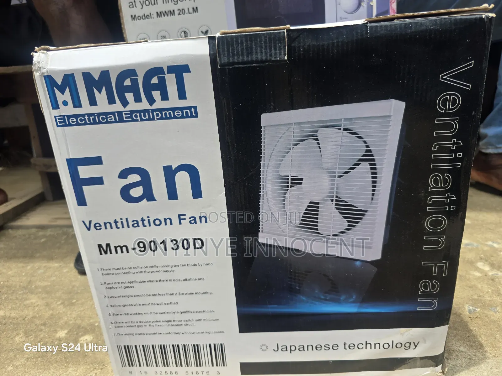M-Maat Mm-90130d High-Performance Ventilation Fan - Japanese Tech