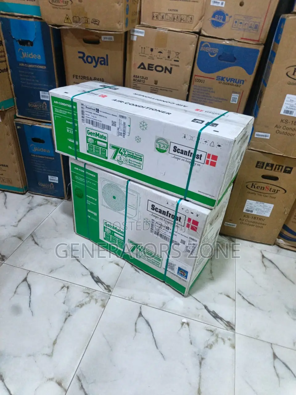 Scanfrost 1hp Durable Inverter Air Conditioner