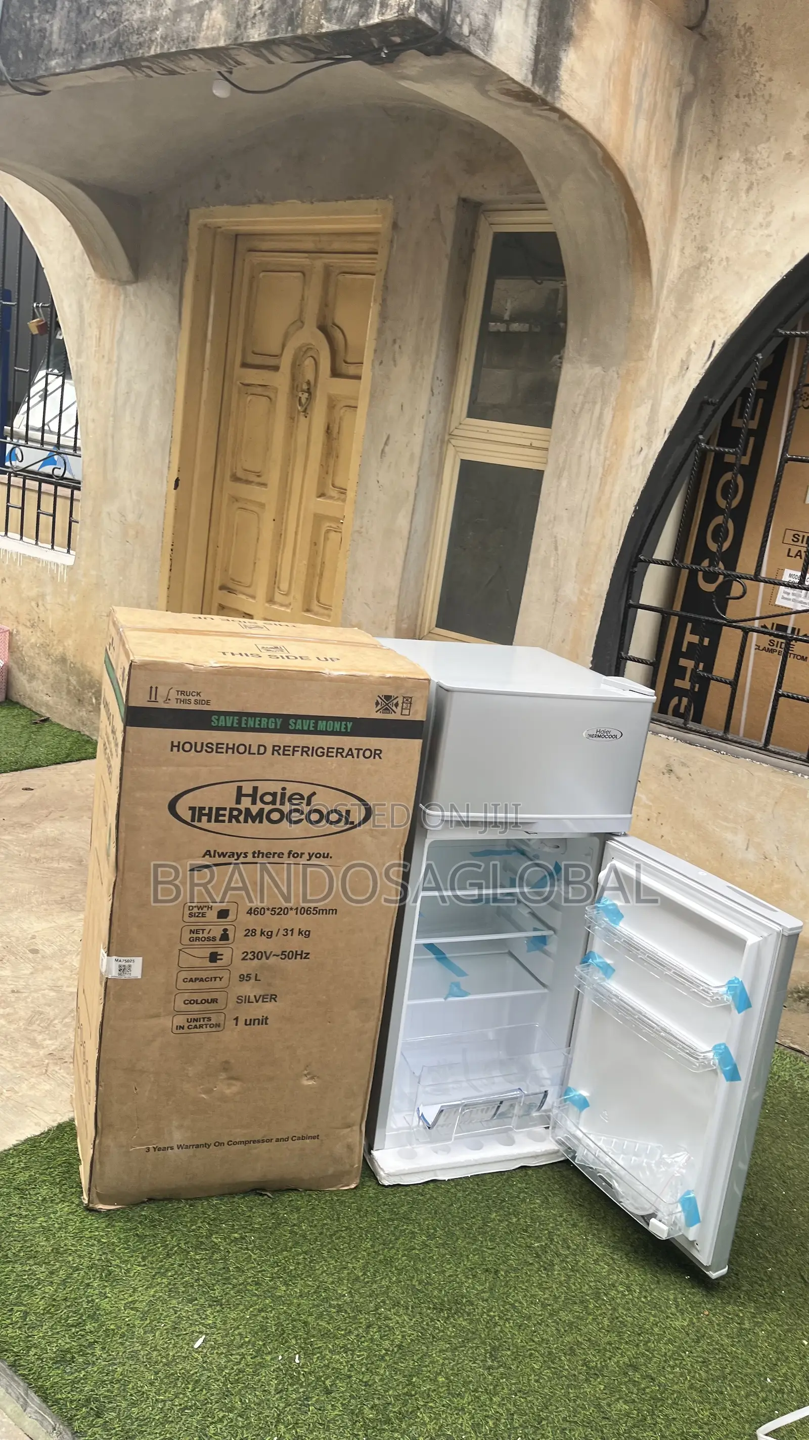 Haier Thermocool 95l Doubledoor Refrigerator[Hrf-95bex]Reliable Stable