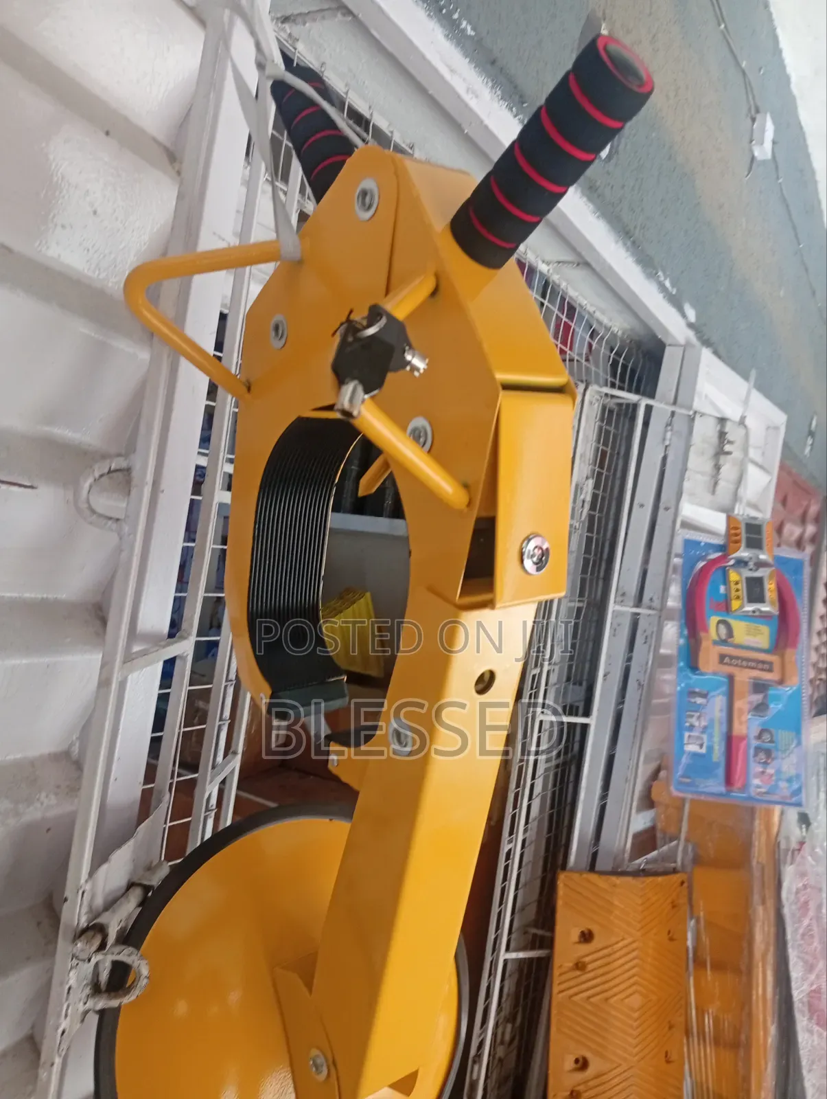Wheel Lock Clamp Heavy Duty