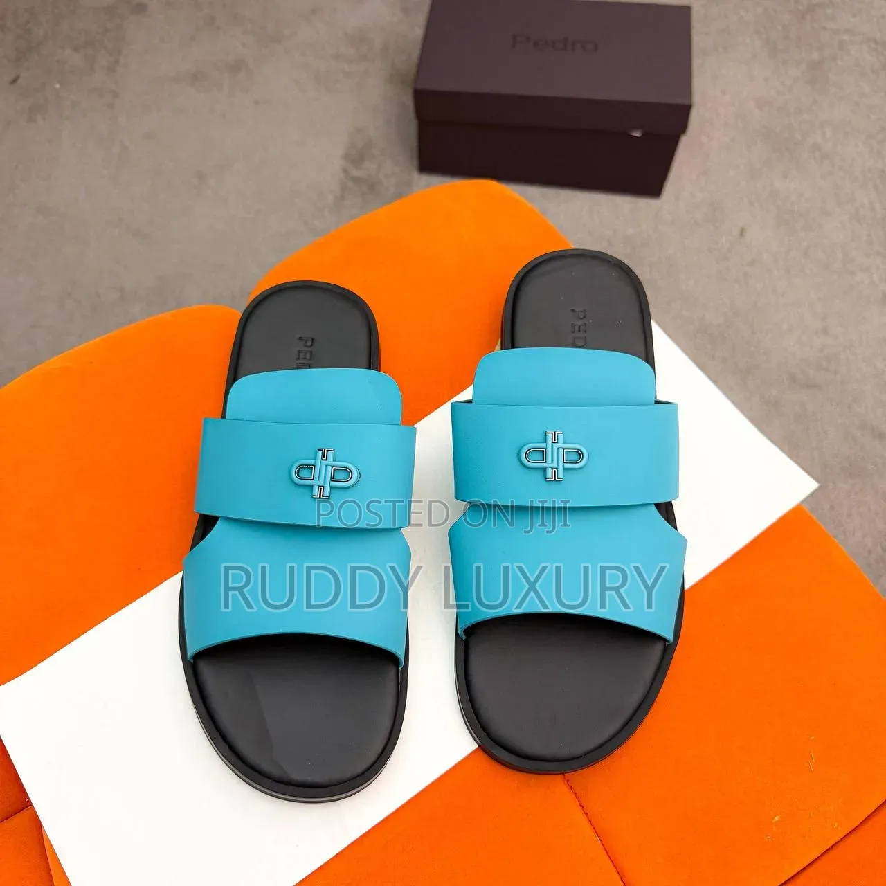 Luxury Pedro Slide Sandals